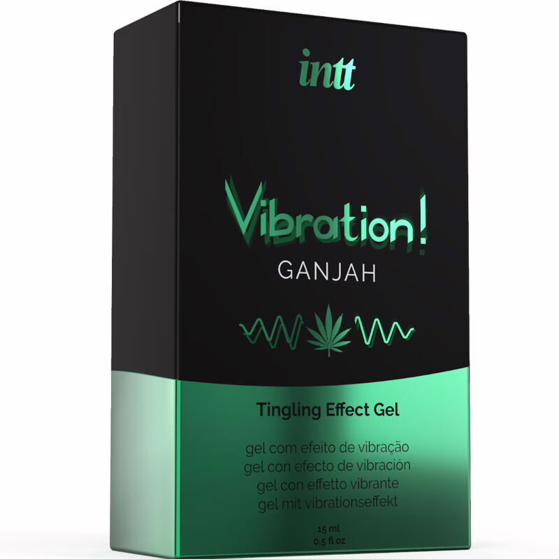 INTT - POTENTE ESTIMULANTE ÍNTIMO GEL VIBRADOR LIQUIDO CANNABIS 15ML - Imagen 3