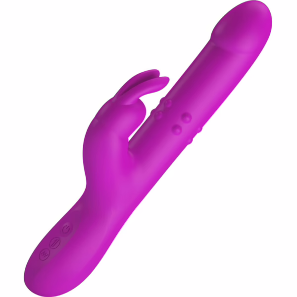 PRETTY LOVE - REESE VIBRADOR CON ROTACIÓN MORADO - Imagen 13