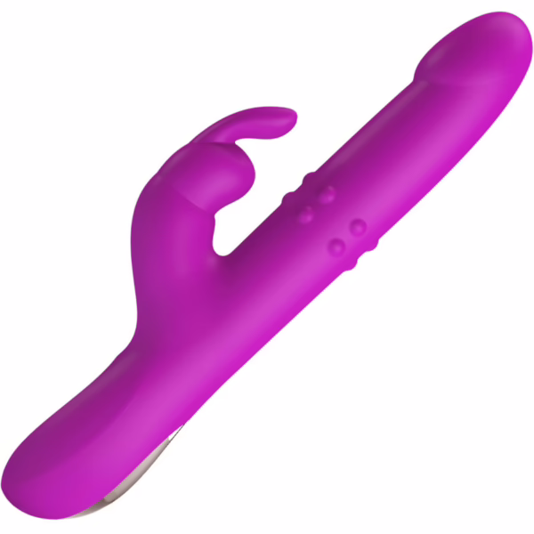 PRETTY LOVE - REESE VIBRADOR CON ROTACIÓN MORADO - Imagen 14