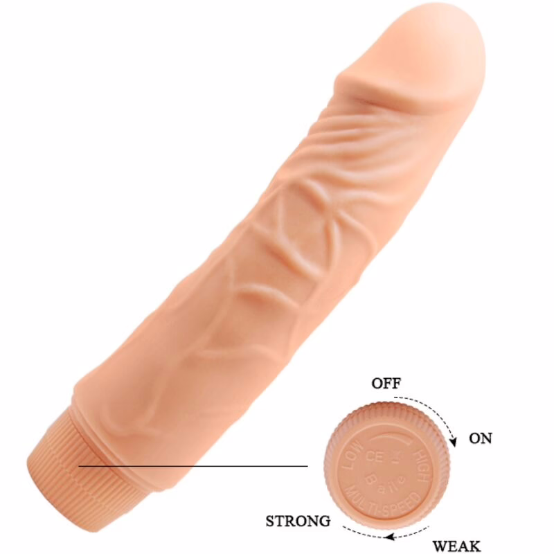 BAILE - BARBARA VIBRADOR REALÍSTICO 20 CM - Imagen 6