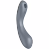 SATISFYER - CURVE TRINITY 1 AIR PULSE VIBRATION GRIS - Imagen 12