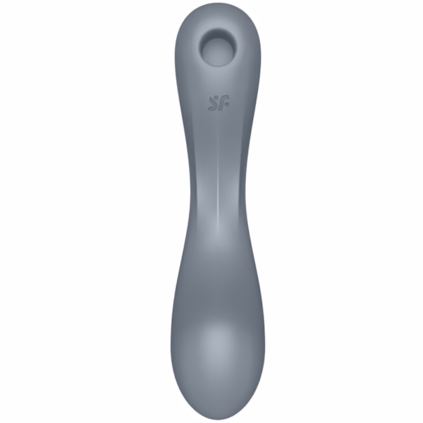 SATISFYER - CURVE TRINITY 1 AIR PULSE VIBRATION GRIS - Imagen 14