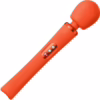 FUN FACTORY - VIM WAND RUMBLE VIBRADOR RECARGABLE SILICONA NARANJA - Imagen 10
