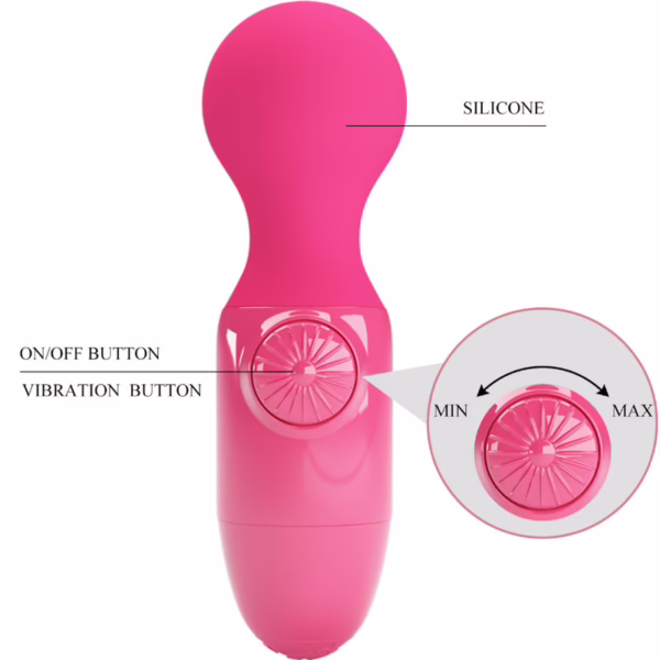 PRETTY LOVE - MINI MASAJEADOR PERSONAL MAGENTA - Imagen 16
