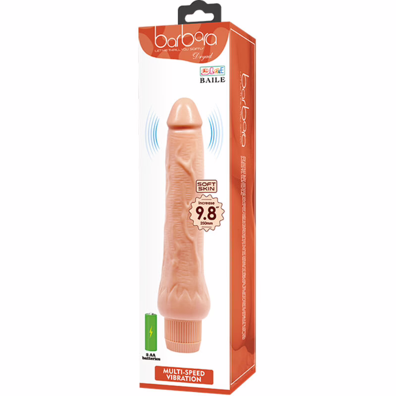 BAILE - BÁRBARA VIBRADOR REALÍSTICO 25 CM - Imagen 9