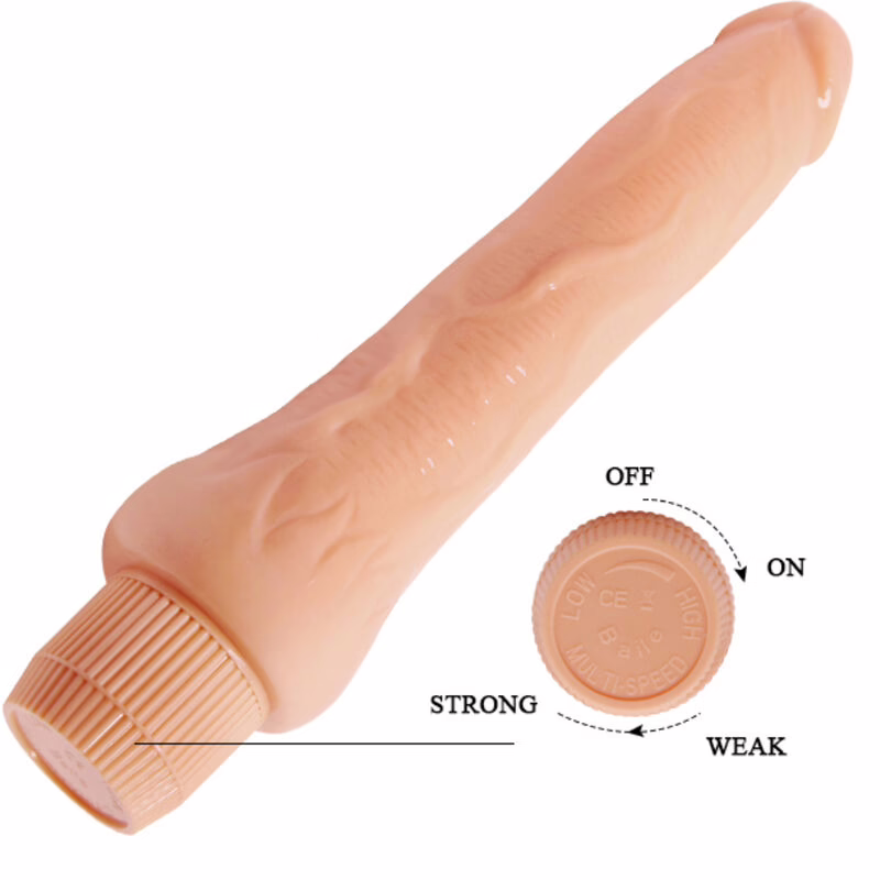BAILE - BÁRBARA VIBRADOR REALÍSTICO 25 CM - Imagen 7
