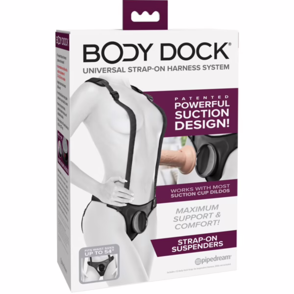 PIPEDREAMS - BODY DOCK STRAP-ON SUSPENDERS - Imagen 7