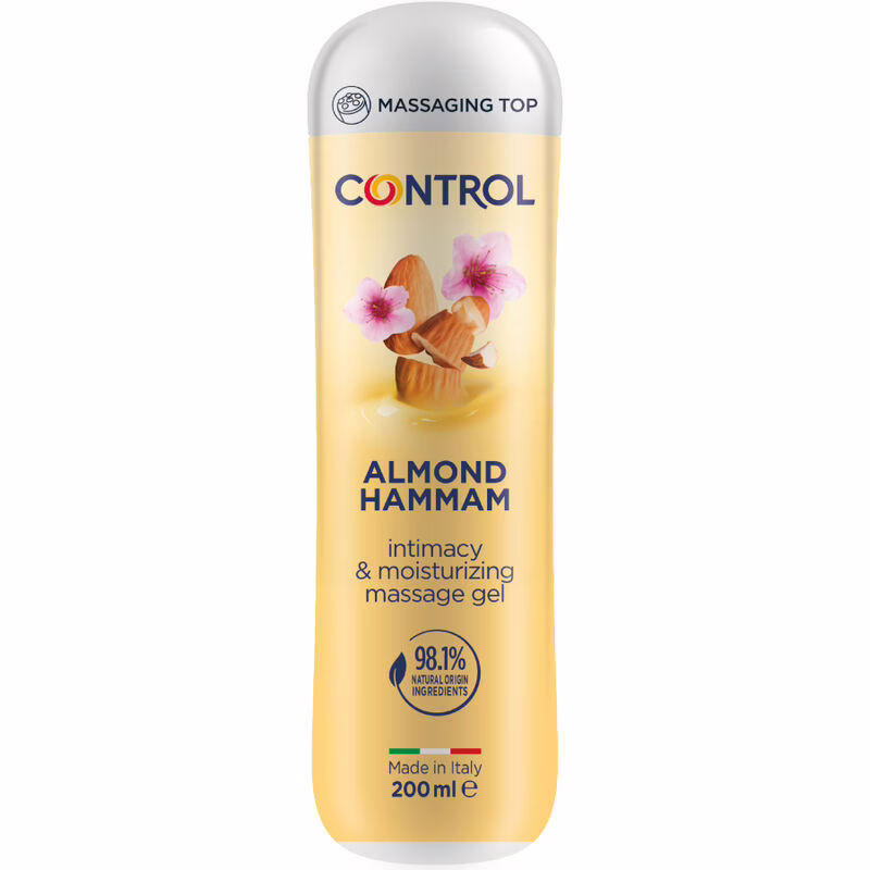 CONTROL - MASAJE GEL 3 EN 1 LECHE DE ALMENDRA 200 ML - Imagen 3
