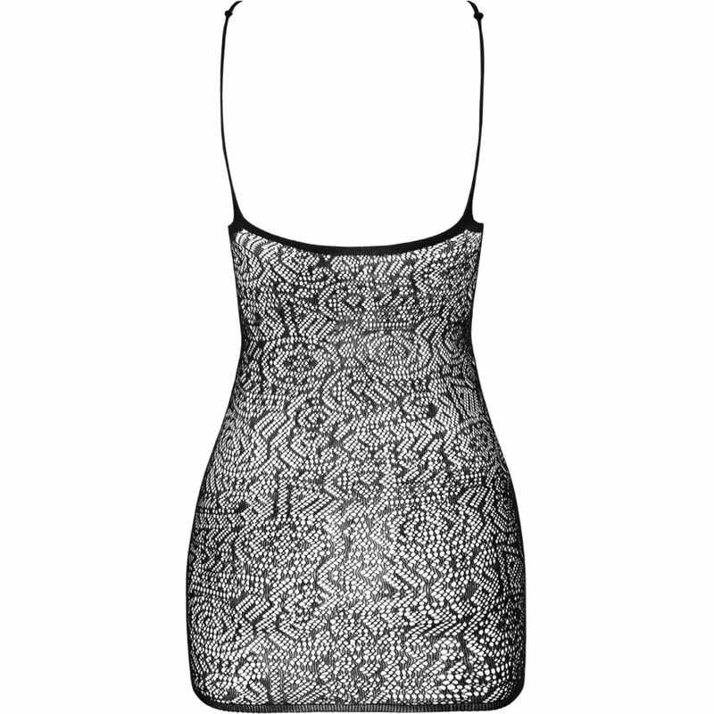 PASSION - BS096 BODYSTOCKING NEGRO TALLA ÚNICA - Imagen 6