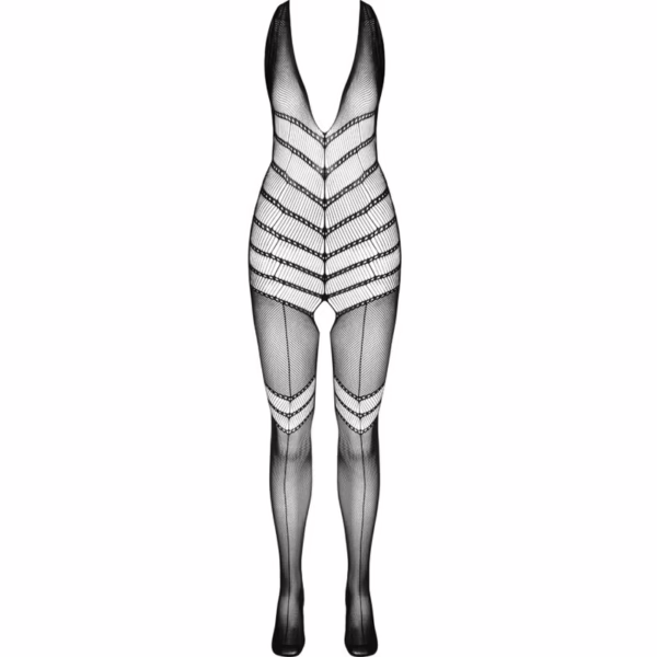 PASSION - BS100 BODYSTOCKING NEGRO TALLA ÚNICA - Imagen 13