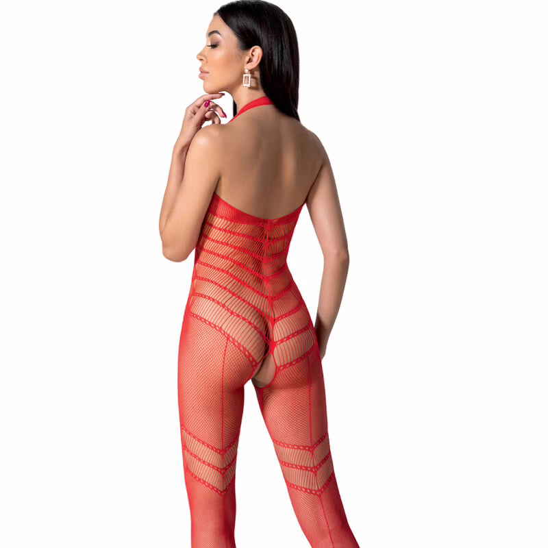 PASSION - BS100 BODYSTOCKING ROJO TALLA ÚNICA - Imagen 2