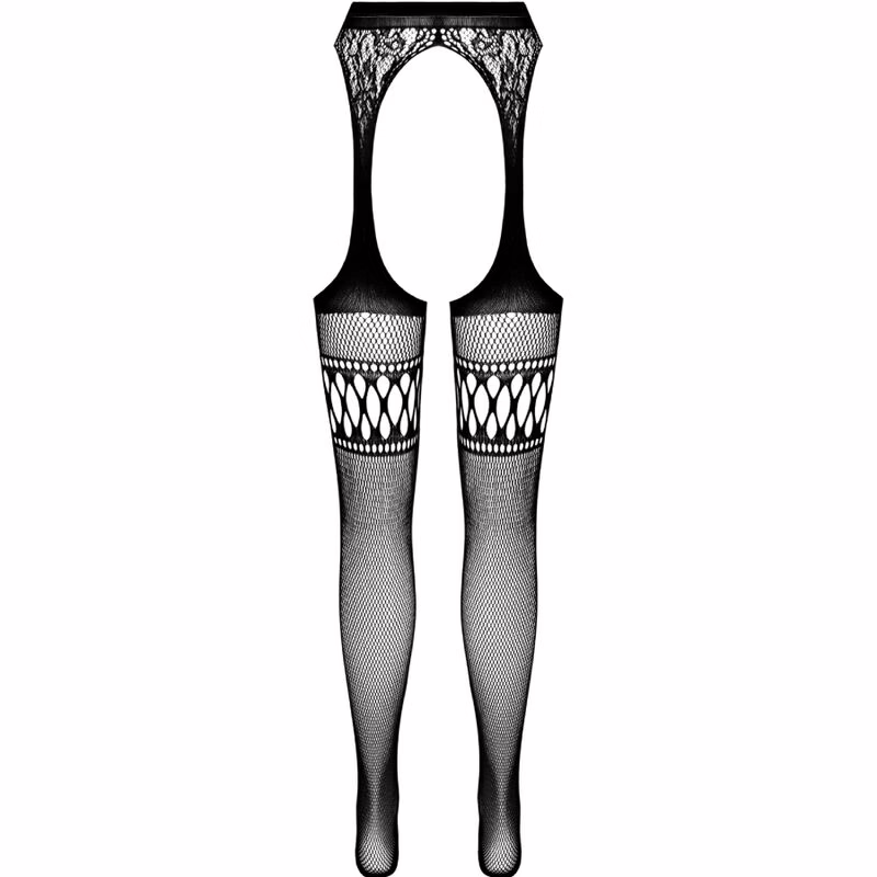 PASSION - S026 MEDIAS CON LIGUERO NEGRO TALLA ÚNICA - Imagen 6