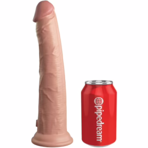 KING COCK - ÉLITE DILDO REALÍSTICO SILICONA 25.4 CM