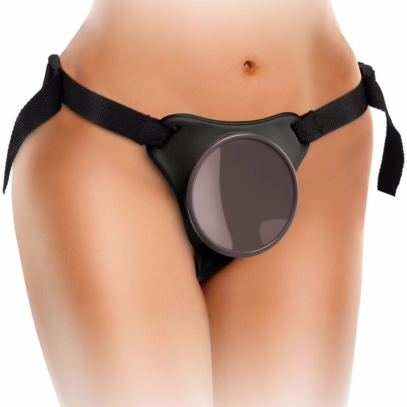 KING COCK - ELITE KIT ARNES AJUSTABLE DELUXE ANILLO CON TESTICULOS & DILDO 20.3 CM - Imagen 4