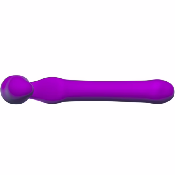 ADRIEN LASTIC - QUEENS STRAP-ON FLEXIBLE VIOLETA TALLA M - Imagen 8
