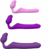 ADRIEN LASTIC - QUEENS STRAP-ON FLEXIBLE VIOLETA TALLA M - Imagen 9