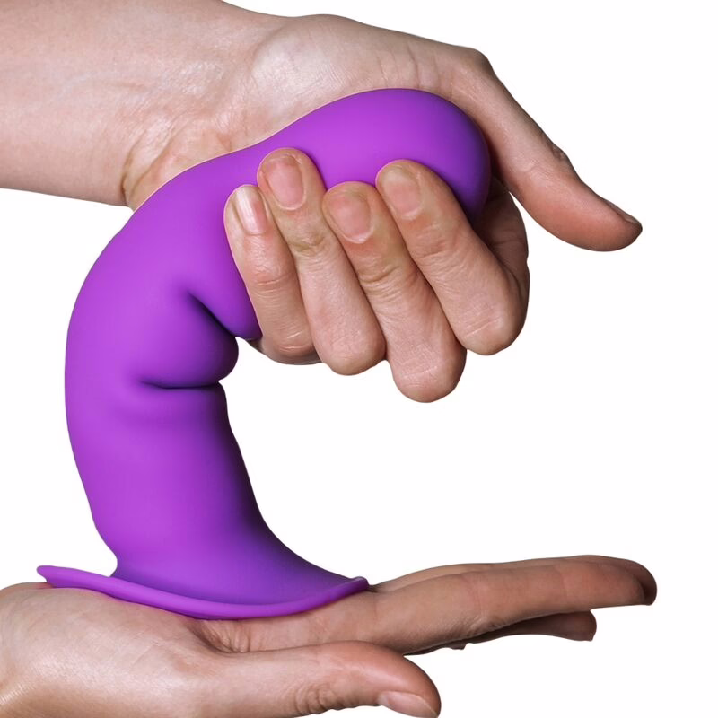 ADRIEN LASTIC - HITSENS 3 DILDO SILICONA VIOLETA - Imagen 2