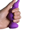 ADRIEN LASTIC - AMUSE PLUG ANAL SILICONA VIOLETA TALLA M - Imagen 2