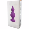 ADRIEN LASTIC - AMUSE PLUG ANAL SILICONA VIOLETA TALLA M - Imagen 3