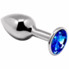 ALIVE - ANAL PLEASURE MINI PLUG METAL AZUL TALLA L - Imagen 3