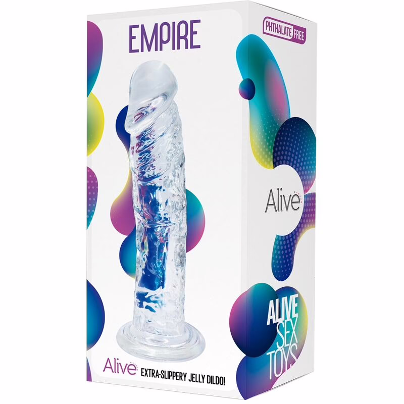 ALIVE - EMPIRE PENE REALÍSTICO TRANSPARENTE 19.3 CM - Imagen 2
