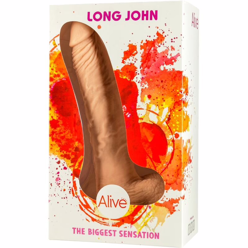 ALIVE - LONG JOHN PENE REALÍSTICO 21.8 CM - Imagen 2