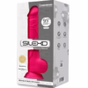SILEXD - MODELO 1 PENE REALÍSTICO SILICONA PREMIUM SILEXPAN FUCSIA 24 CM - Imagen 6