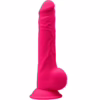 SILEXD - MODELO 1 PENE REALÍSTICO SILICONA PREMIUM SILEXPAN FUCSIA 24 CM - Imagen 4