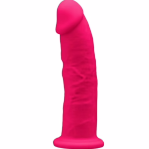 SILEXD - MODELO 2 PENE REALÍSTICO SILICONA PREMIUM SILEXPAN FUCSIA 15 CM