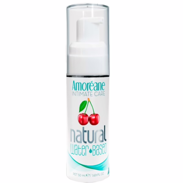 AMOREANE - LUBRICANTE BASE DE AGUA CEREZA 50 ML - Imagen 2
