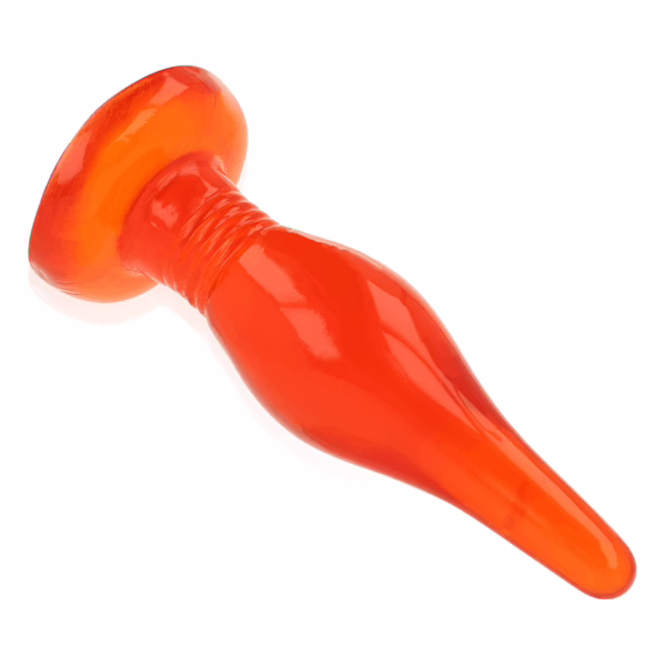 BAILE - PLUG ANAL TACTO SUAVE ROJO 14.2 CM - Imagen 8