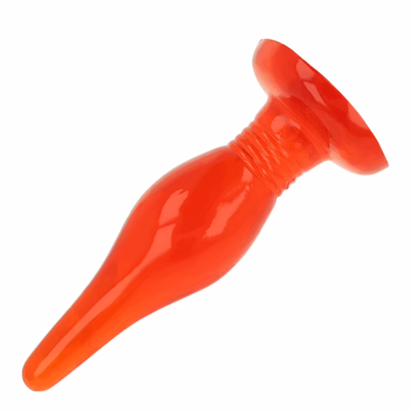 BAILE - PLUG ANAL TACTO SUAVE ROJO 14.2 CM - Imagen 9