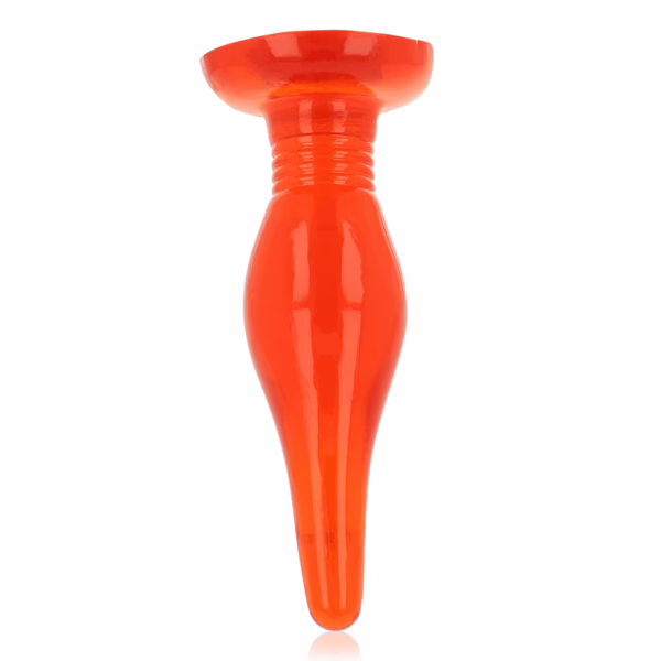 BAILE - PLUG ANAL TACTO SUAVE ROJO 14.2 CM - Imagen 10