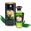 SHUNGA - ACEITE MASAJE EFECTO CALOR TE VERDE ORGÁNICO 100 ML - Imagen 2
