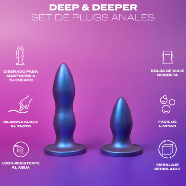 DUREX - TOY SET PLUG ANAL DEEP & DEEPER - Imagen 5