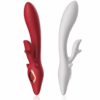 ARMONY - ELK VIBRADOR RABBIT CURVO RED - Imagen 9