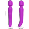ARMONY - MISSION MASAJEADOR & VIBRADOR EFECTO CALOR VIOLETA - Imagen 2