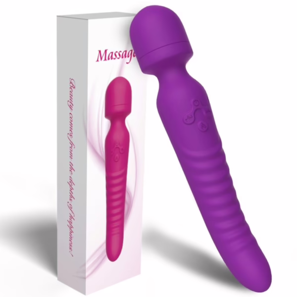 ARMONY - MISSION MASAJEADOR & VIBRADOR EFECTO CALOR VIOLETA - Imagen 4