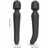 ARMONY - MISSION MASAJEADOR & VIBRADOR EFECTO CALOR NEGRO - Imagen 2