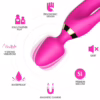 ARMONY - MASAJEADOR & VIBRADOR RABBIT FUCSIA - Imagen 3