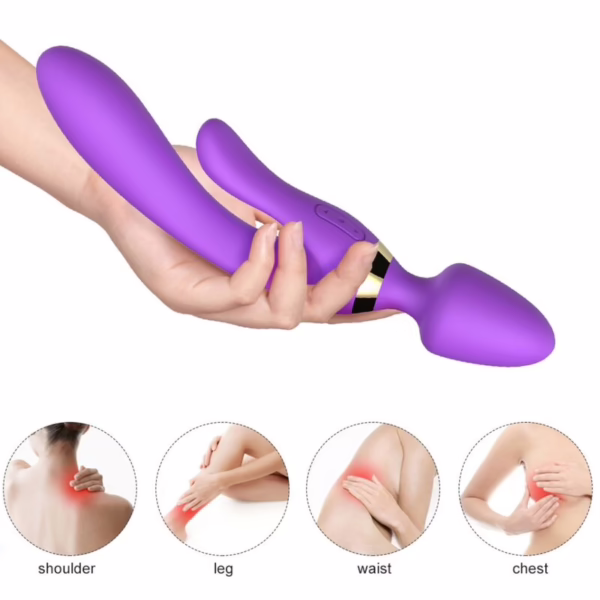 ARMONY - MASAJEADOR & VIBRADOR RABBIT VIOLETA - Imagen 2