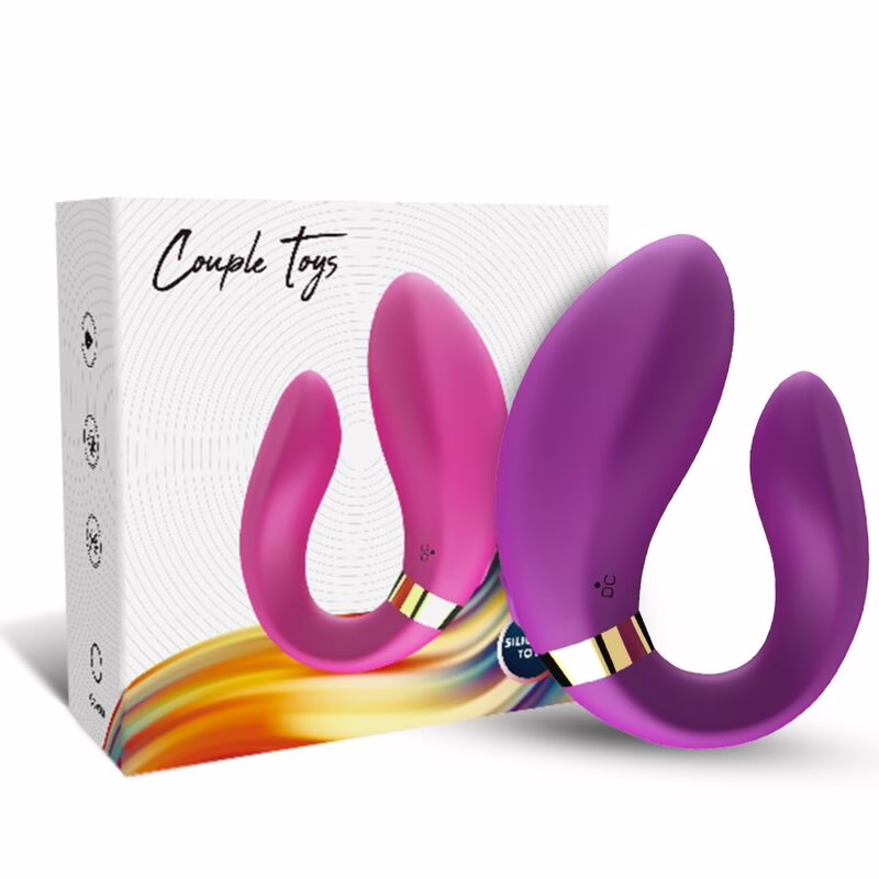 ARMONY - CRESCENT VIBRADOR PAREJA CONTROL REMOTO VIOLETA - Imagen 4