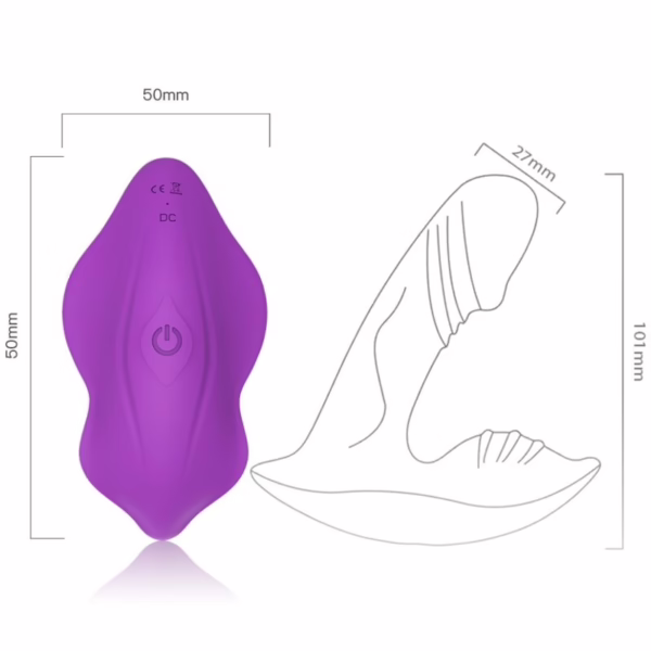ARMONY - WHISTLE VIBRADOR INTRODUCIBLE CONTROL REMOTO VIOLETA - Imagen 6