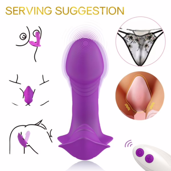ARMONY - WHISTLE VIBRADOR INTRODUCIBLE CONTROL REMOTO VIOLETA - Imagen 5