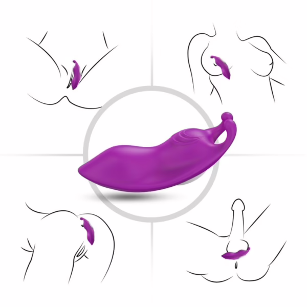 ARMONY - HONEYBEE PANTIES VIBRADOR PUNTO G CONTROL REMOTO VIOLETA - Imagen 13