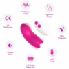 ARMONY - BUTTERFLY PANTIES VIBRADOR CONTROL REMOTO VIOLETA - Imagen 9