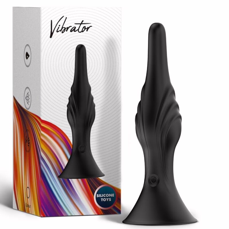 ARMONY - VIBRADOR & PLUG ANAL CONTROL REMOTO NEGRO - Imagen 4