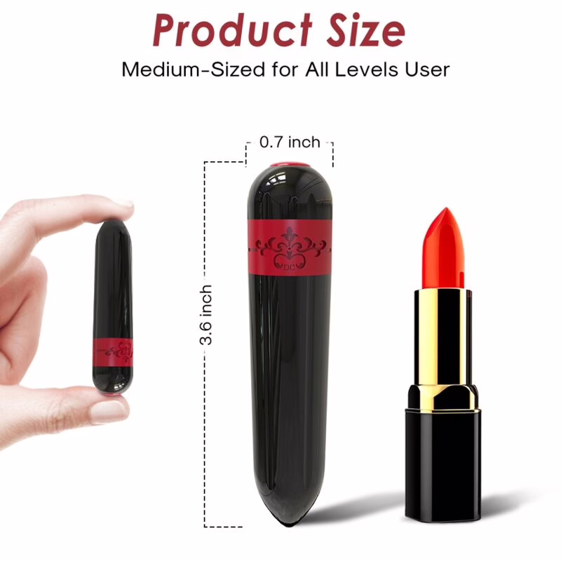 ARMONY - ROCKET BALA VIBRADORA CONTROL REMOTO NEGRO - Imagen 2