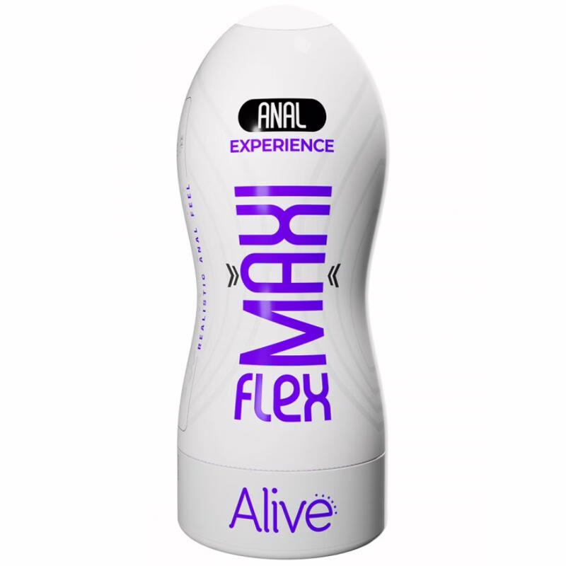 ALIVE - MAXI FLEX MASTURBADOR MASCULINO ANO TALLA L - Imagen 5
