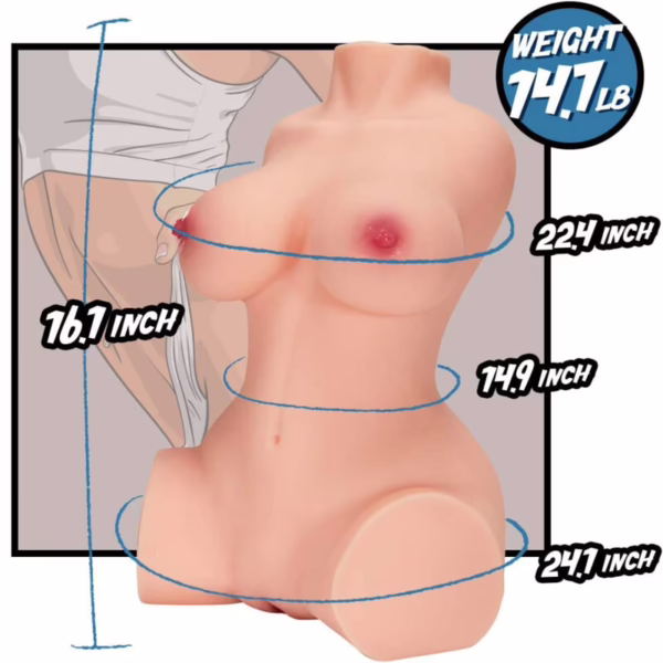 ARMONY - TORSO FEMENINO REALÍSTICO MODELO 10 - Imagen 10